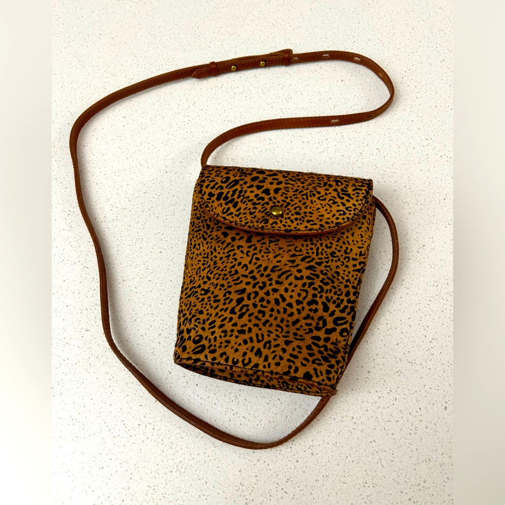 Madewell Leopard Print Crossbody Bag Brand new with tags